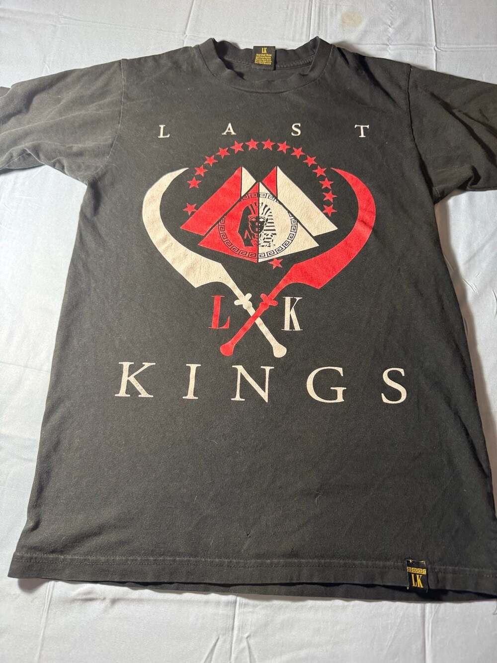 Last Kings Black Graphic T-Shirt Men's Size Large – Streetwear